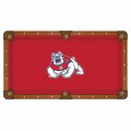 Holland Bar Stool Co 7 Ft. Fresno State Pool Table Cloth PCL7FresSt